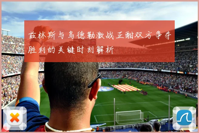 兹林斯与乌德勒激战正酣双方争夺胜利的关键时刻解析